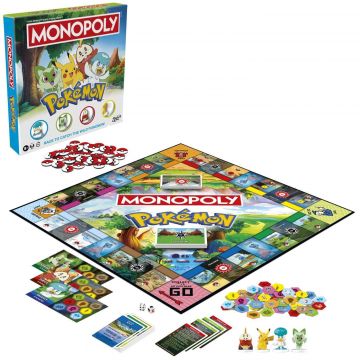 Joc Monopoly Editia Pokemon, 8 ani+, Hasbro