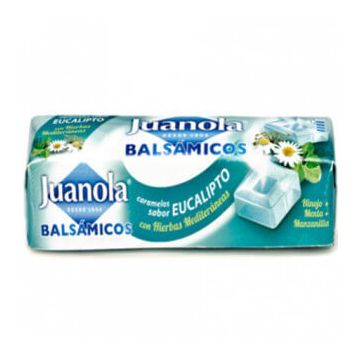 Juanola Candy Eucalipt Vitamina C și plante medicinale pe bază de plante, 32.4 g