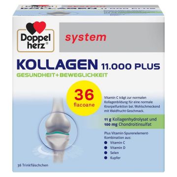 Kollagen 11.000 Plus, 36 flacoane unidoză, Doppelherz