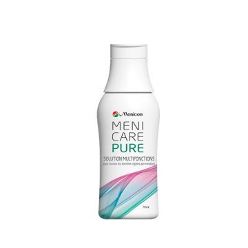 Menicon MeniCare Pure Multi-Function Solution pentru lentile rigide permeabile 70 ml