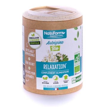 Nat&Form AUBEPINE ORGANIC 200 capsule