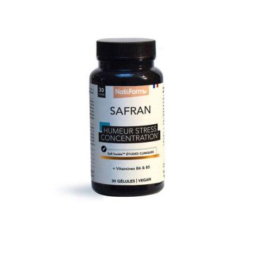 Nat&Form Nutraceuticals Premium Safran 30 Gélules