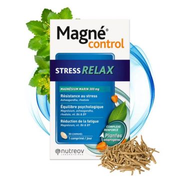 Nutreov Magnécontrol Stress relax 30 comprimate