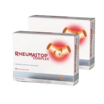Pachet Rheumastop Complex, 60 comprimate + 60 comprimate, Hyllan