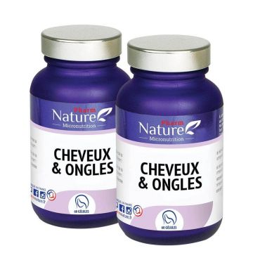 Pharm Nature Micronutriție păr și unghii 2x60 capsule