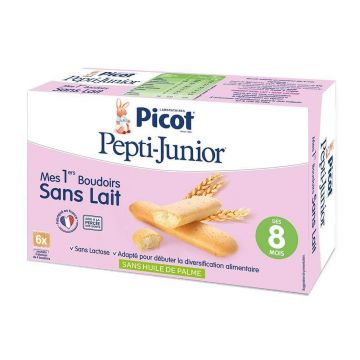 Picot My first biscuits fără lapte De la 8 luni 6 pliculețe cu 4 biscuiți