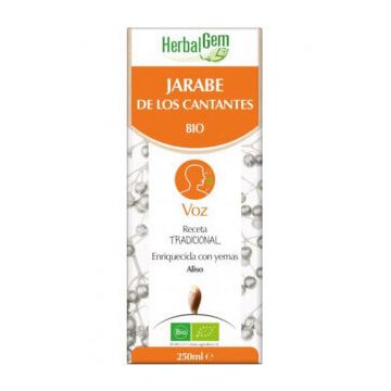 Pranarom Herbalgem Organic Singers Syrup 250ml