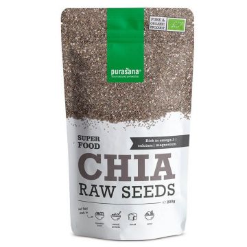Purasana Organic Chia Seeds 200g