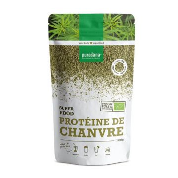 Purasana pudră organică de cânepă 200 g