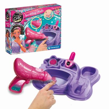 Set de unghii Fantastic Crazy Chic, 6 ani+, Clementoni