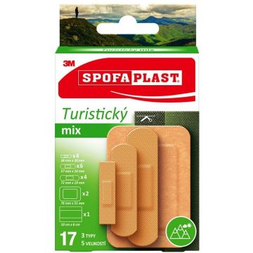 Spofaplast 3M Mix turistic 17 buc