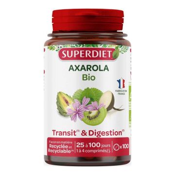 Superdiet Axarola Mauve Bio 100 Comprimés