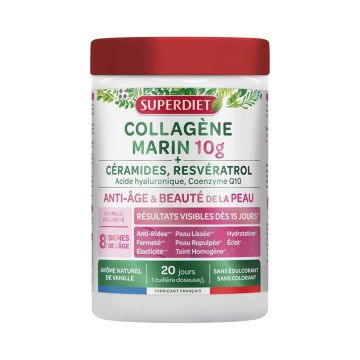 Superdiet Collagène Marin 10g Anti-Âge & Beauté De La Peau 210g