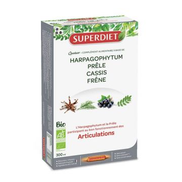 Superdiet Quatuor organic articulații 20 flacoane
