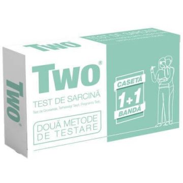 Test de sarcina tip caseta plus banda, 2 bucati, Two