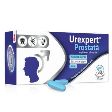 Urexpert Prostata, 30 comprimate filmate, Antibiotice Sa
