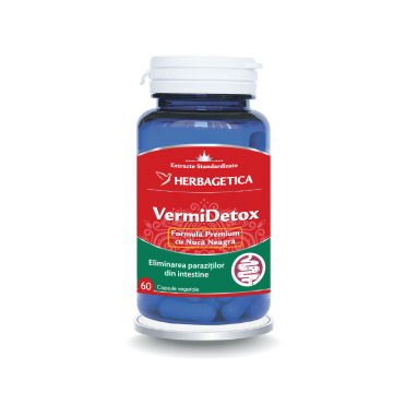 Vermidetox, 60 capsule, Herbagetica