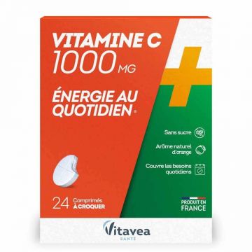 Vitavea Santé Vitamine C 1000mg Energie la zi x 24 comprimate