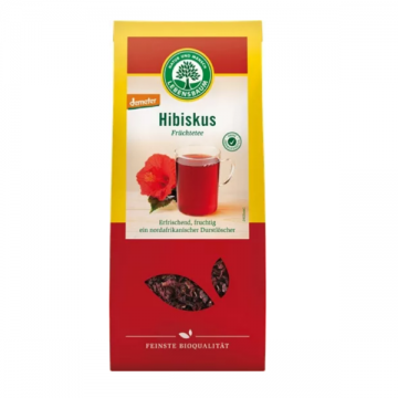 Ceai bio de hibiskus, 50g, Lebensbaum