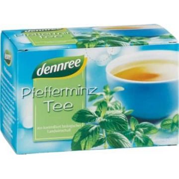 Ceai de menta 20 plicuri, 30g, Dennree