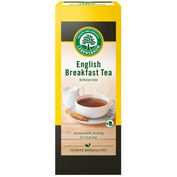 Ceai negru bio English Breakfast, 40g, Lebensbaum