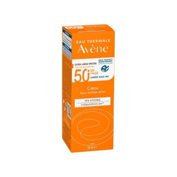 Crema de fata cu protectie solara SPF 50+ TRIASORB, 50ml, Avene