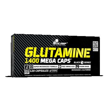 Glutamina 1400 Mega Caps, 120 capsule, Olimp Sport Nutrition