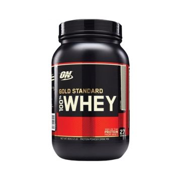 Proteine din zer 100% Whey Cookies & Cream, 908g, Optimum Nutrition