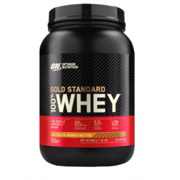 Pudra proteica proteine din zer 100% Whey Chocolate & Hazelnut, 908g, Optimum Nutrition