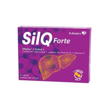 SilQ Forte 80mg/85mg, 15 capsule
