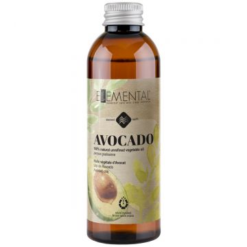 Ulei de avocado crud, 100ml, Ellemental