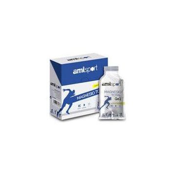 Ana Maria LaJusticia Amlsport Magnesium Total Gel Lemon Flavour, 12x20ml plicuri de băut
