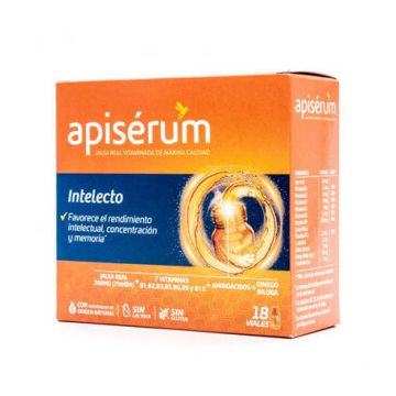 Apiserum Intellect 18 flacoane potabile
