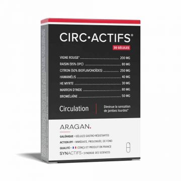 Aragan Synactifs Circulație 30 capsule