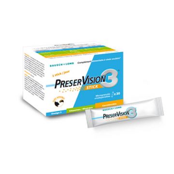 Bausch&Lomb Preservision Supliment dietetic pentru ochi 3 30 sticks-uri orosolubile