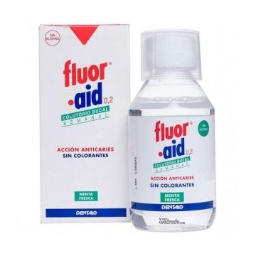 Fluor Aid Apa de gură săptămânală, 150ml