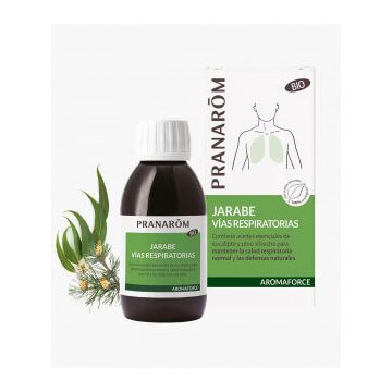 Pranarom Aromaforce sirop organic pentru tractul respirator, 150ml