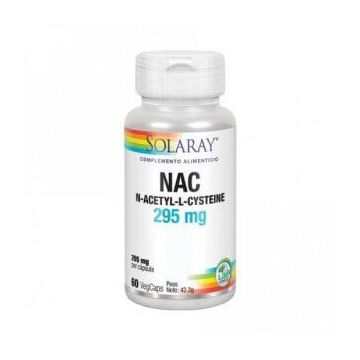 Solaray NAC 295mg 60 Veg Caps