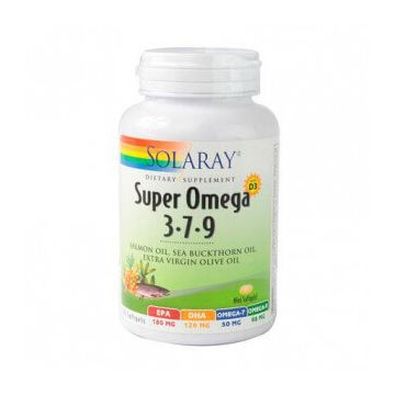 Solaray Super Omega 3-7-9 120 Perle