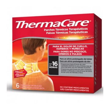ThermaCare Patch termic terapeutic pentru gât, umăr și încheieturi, 6u