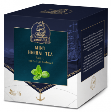 Admiral Tea Mint, ceai de plante, 2 g x 15 pliculețe