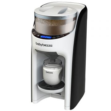 Baby Brezza Formula Pro Advanced, dozator de lapte, alb și negru