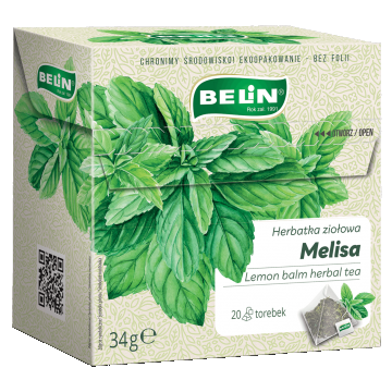 Belin Melissa, ceai de plante, 2 g x 20 pliculețe