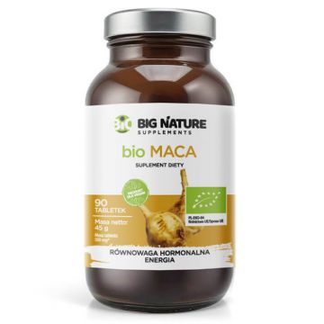 Big Nature Bio Maca, 90 comprimate