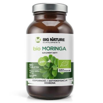 Big Nature Bio Moringa, 90 comprimate