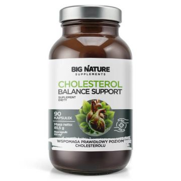 Big Nature Cholesterol Balance Support, 90 capsule