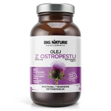 Big Nature Ulei de ciulin, 60 capsule