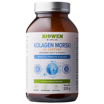 Biowen Colagen marin 3x Peptide, 225 g