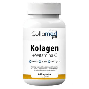 Collamed Flex Colagen + Vitamina C, 60 capsule