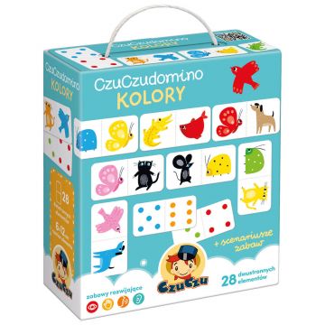 CzuCzu Dominoes Colours, joc pentru copii, de la 2 ani